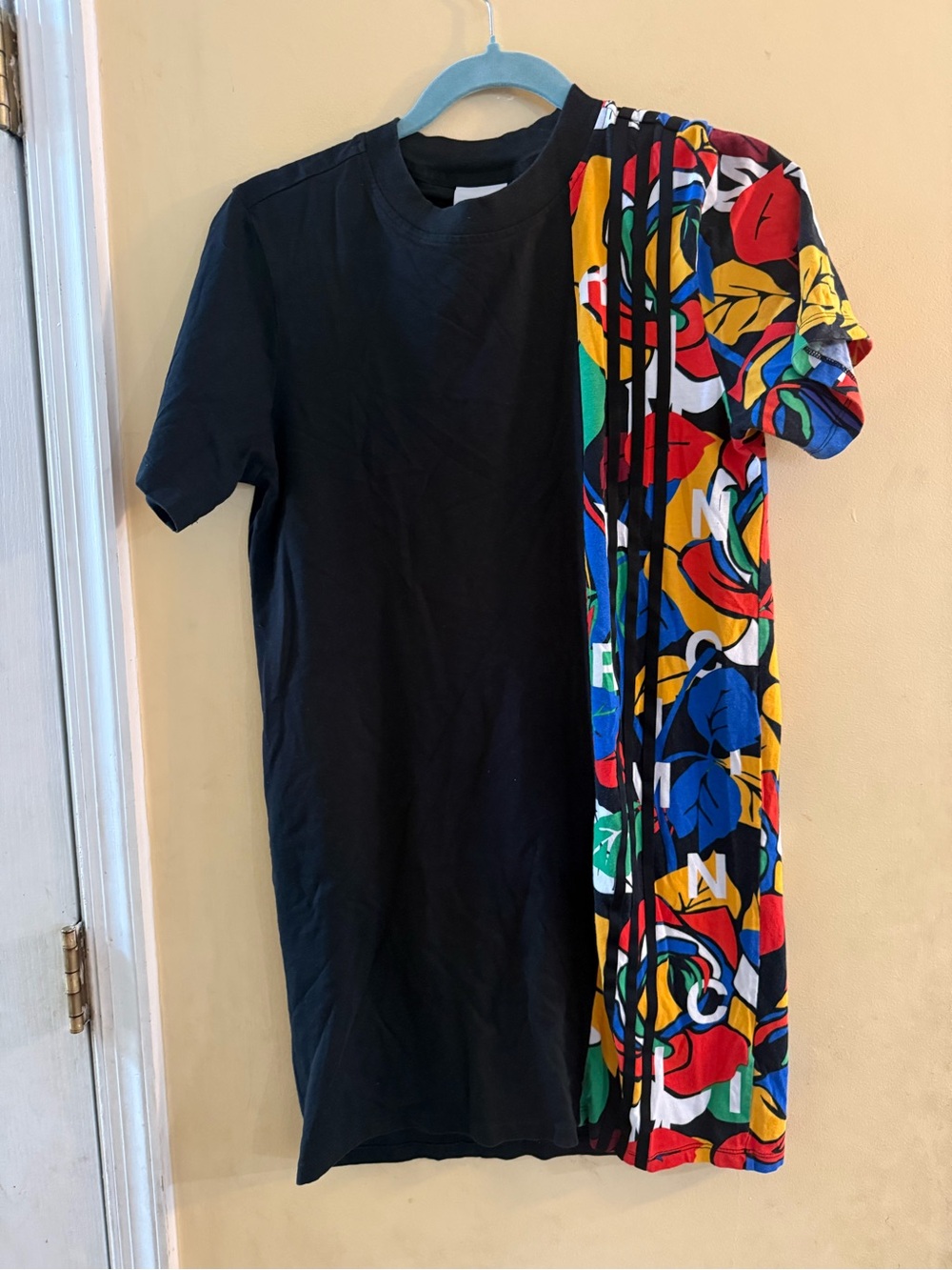 adidas Originals Rich Mnisi Dress, Black/Multicolor, X-Small